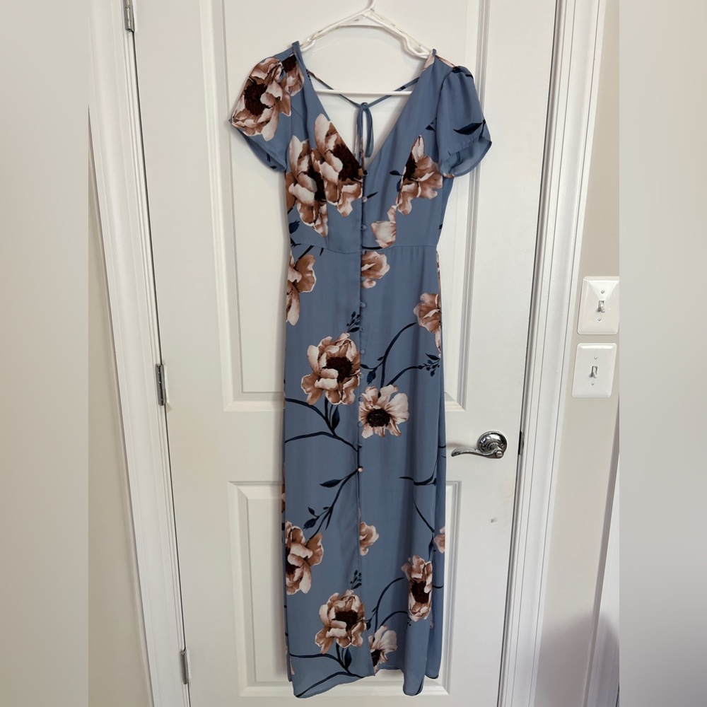 Floral maxi dress